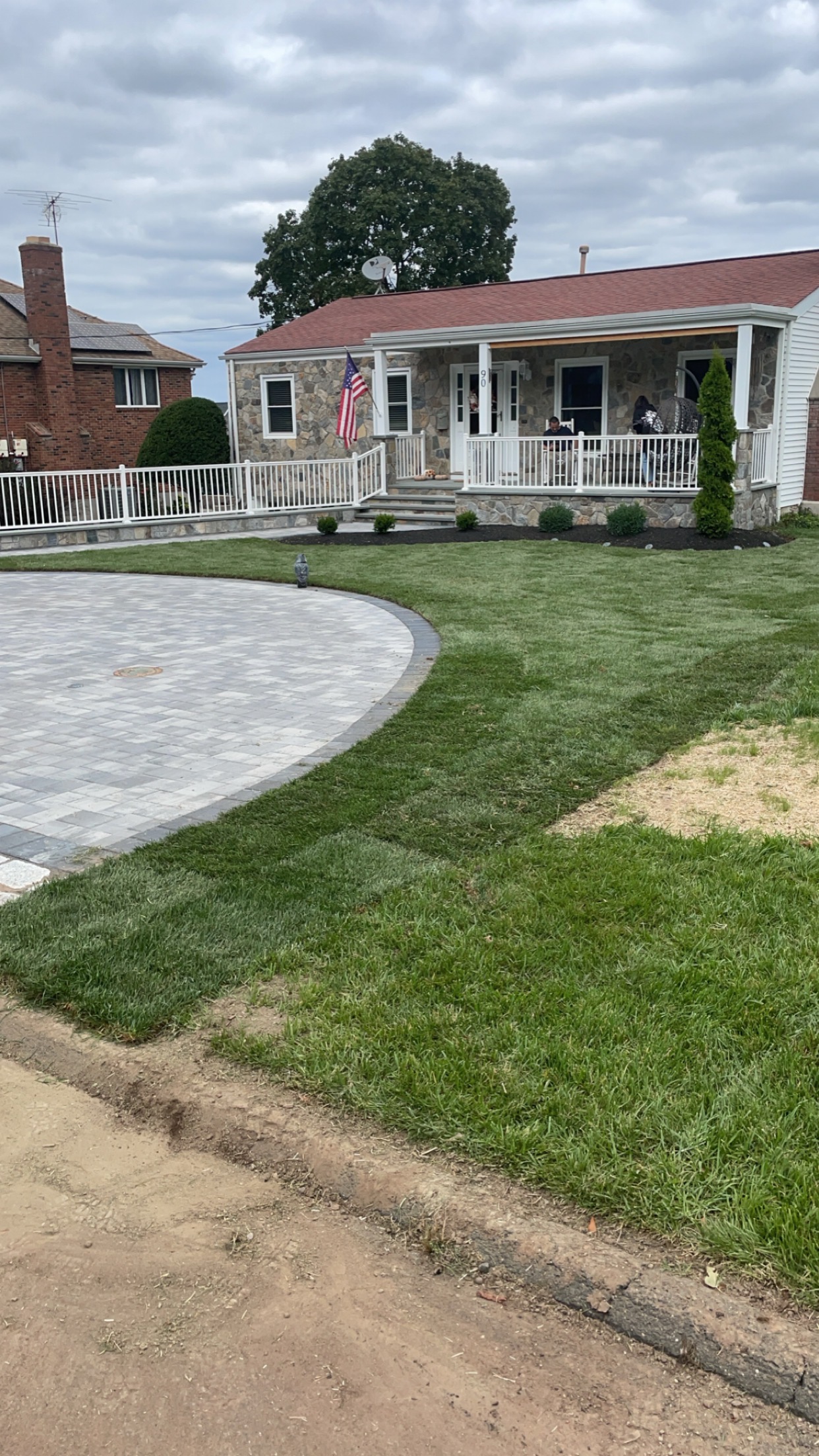 Sod installation